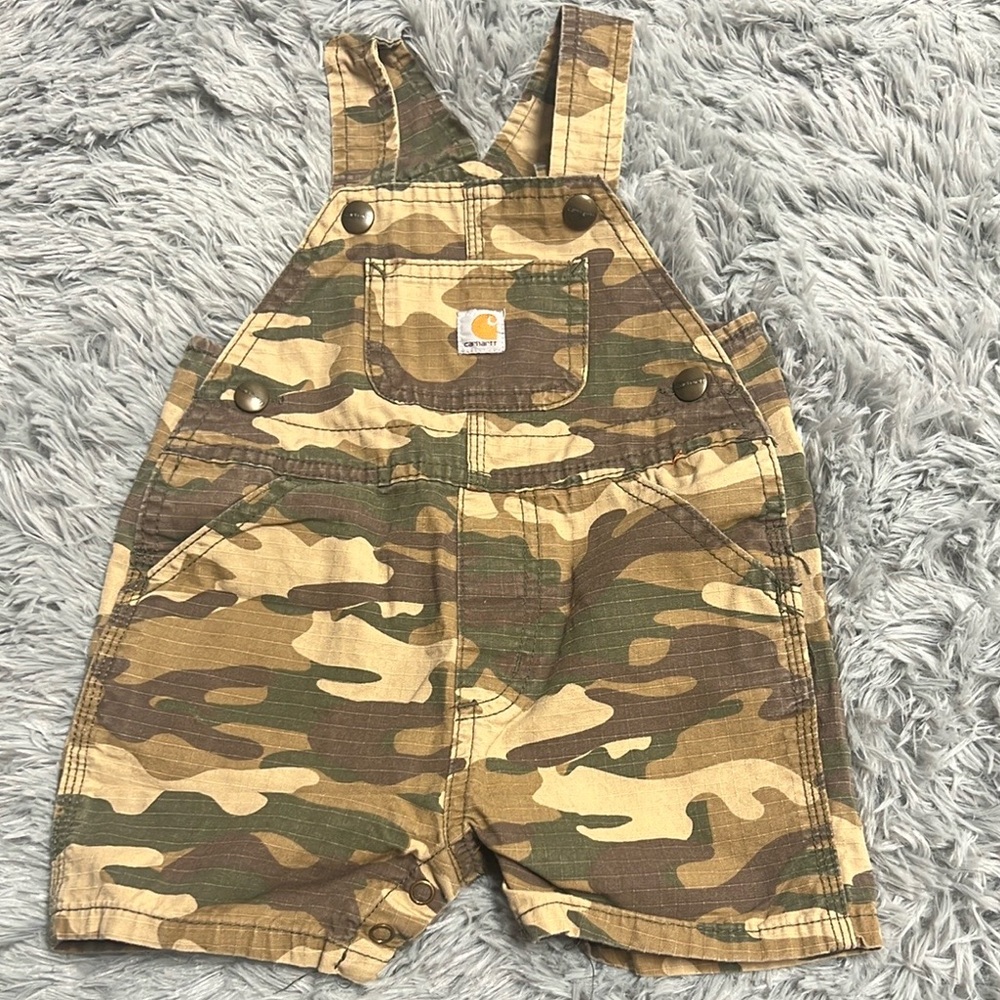 Infant Carhartt Camouflage Overalls